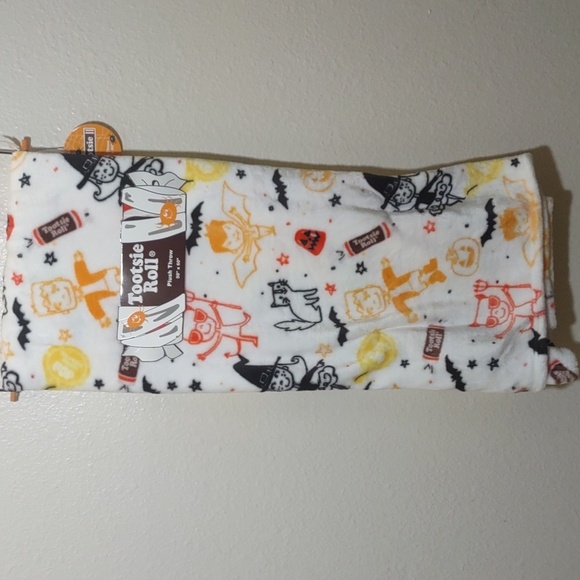 Tootsie Roll Other - Halloween Plush Tootsie Roll Throw  50x60in
